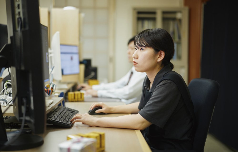 写真：営業部（営業推進係）